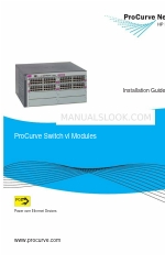 HP ProCurve Gig-T vl Module Руководство по установке