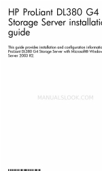 HP ProLiant DL380 G4 DPSS Installationshandbuch