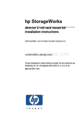 HP StorageWorks 2/140 - Director Switch Instrukcja instalacji