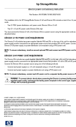 HP StorageWorks 2/140 - Director Switch Instrukcja