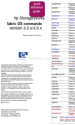 HP StorageWorks 3.0.x Kurzreferenz-Handbuch
