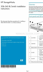 HP StorageWorks 3Gb SAS BL Switch Einbauanleitung