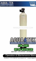 Aquatek ATUN Series Manuale di funzionamento e manutenzione