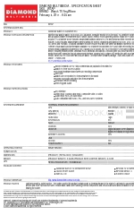 Diamond Multimedia PCI Interface Specification Sheet