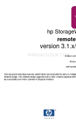 HP StorageWorks 8B - FC Entry Switch Benutzerhandbuch