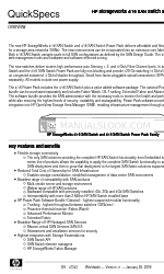 HP StorageWorks B-Series 8-31 port Power Pack Specifications