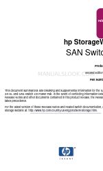 HP StorageWorks SAN Switch 2/8 EL Release Note