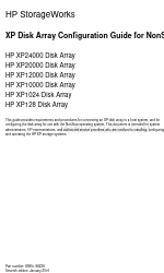 HP StorageWorks XP10000 - Disk Array Konfigurationshandbuch