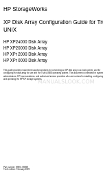 HP XP20000/XP24000 Руководство по конфигурации