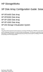 HP XP20000/XP24000 Руководство по конфигурации