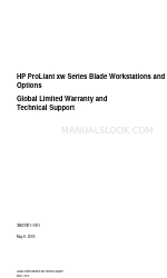 HP Xw460c - ProLiant - Blade Workstation Garantía limitada