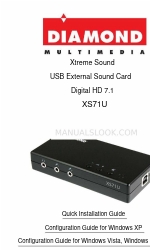 Diamond Multimedia XS71UV2 Manuale di installazione rapida