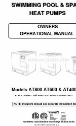 aquatherm AT600 Manual operativo del propietario