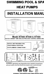 aquatherm AT600 Manual de instalación
