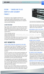 3Com 2928 - Baseline Plus Switch PWR Arkusz danych