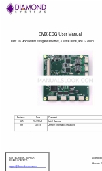 Diamond Systems EMX-ESG Series Посібник користувача