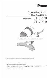 Panasonic et-jpf100be 사용 설명서