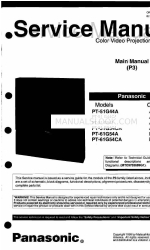 Panasonic PT-61G54CA Service-Handbuch