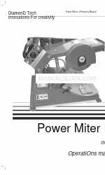 Diamond Tech Power Miter II 操作マニュアル