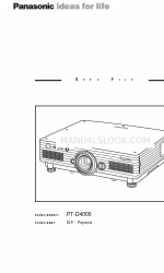 Panasonic PT-D4000 Spec File