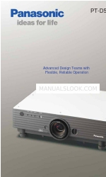 Panasonic PT-D5500E Brochure & specificaties