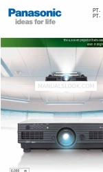 Panasonic PT-D5700E Hoja informativa