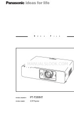 Panasonic PT-F200NT Specyfikacje