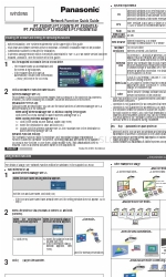 Panasonic PT-F300NTE Instrukcja obsługi dla sieci