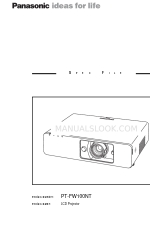 Panasonic PT-FW100NT Spec Bestand