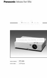 Panasonic PT-LB1 File Spesifikasi