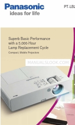 Panasonic PT-LB2E Brochure & specificaties