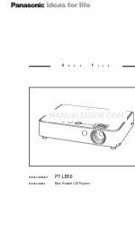 Panasonic PT-LB50 Spec Bestand