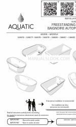 Aquatic 106681 Manuale di istruzioni per l'installazione