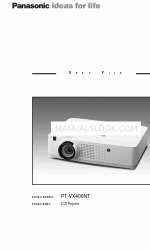 Panasonic PT-VX400NT Specifiche