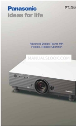 Panasonic PTD5500U - DLP PROJECTOR Brochure & Specs