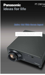 Panasonic PTDW7000U - DLP PROJECTOR パンフレット＆スペック