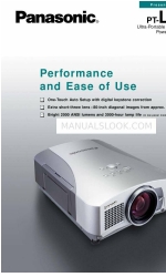 Panasonic PTL520U - LCD PROJECTOR Технические характеристики