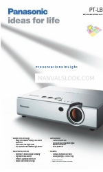 Panasonic PTLB20NTU - PROJECTOR- NETWORK IB パンフレット＆スペック