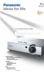 Panasonic PTLB20SU - LCD PROJECTOR - MULTI-LANG Брошура та технічні характеристики