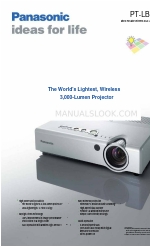 Panasonic PTLB30NTU - LCD PROJECTOR - MULTI-LANG Brosur & Spesifikasi