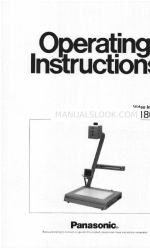 Panasonic WEMV180A - VIDEO IMAGER Operating Instructions Manual