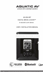 Aquatic Digital Media Locker AQ-DM-6BT Manuale d'uso e installazione