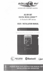 Aquatic Digital Media Locker AQ-DM-6BT Manuale d'uso e installazione