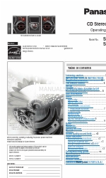 Panasonic SA-AK230 Operating Instructions Manual