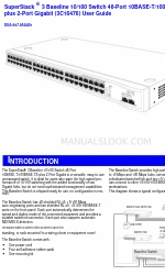 3Com 3C16476-US - 174; SuperStack® 3 Baseline Switch 사용자 설명서