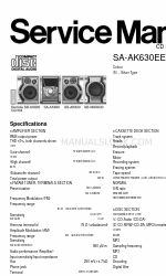 Panasonic SA-AK630EE Service Manual