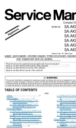 Panasonic SA-AKX12EB Service-Handbuch