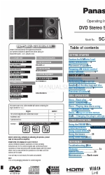 Panasonic SA-PM86D Manual de instrucciones