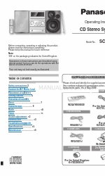 Panasonic SA-PMX1 Manuale di istruzioni per l'uso