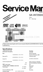 Panasonic SA-VK725D Service-Handbuch